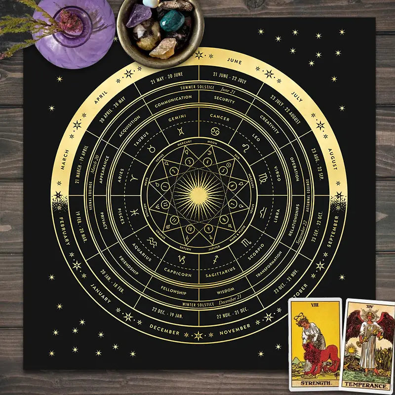 Astrological Altar Cloth