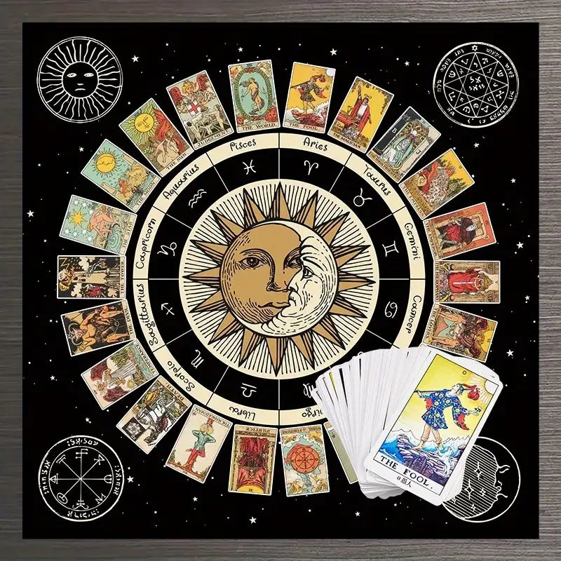 Star Sign Card Altar Cloth