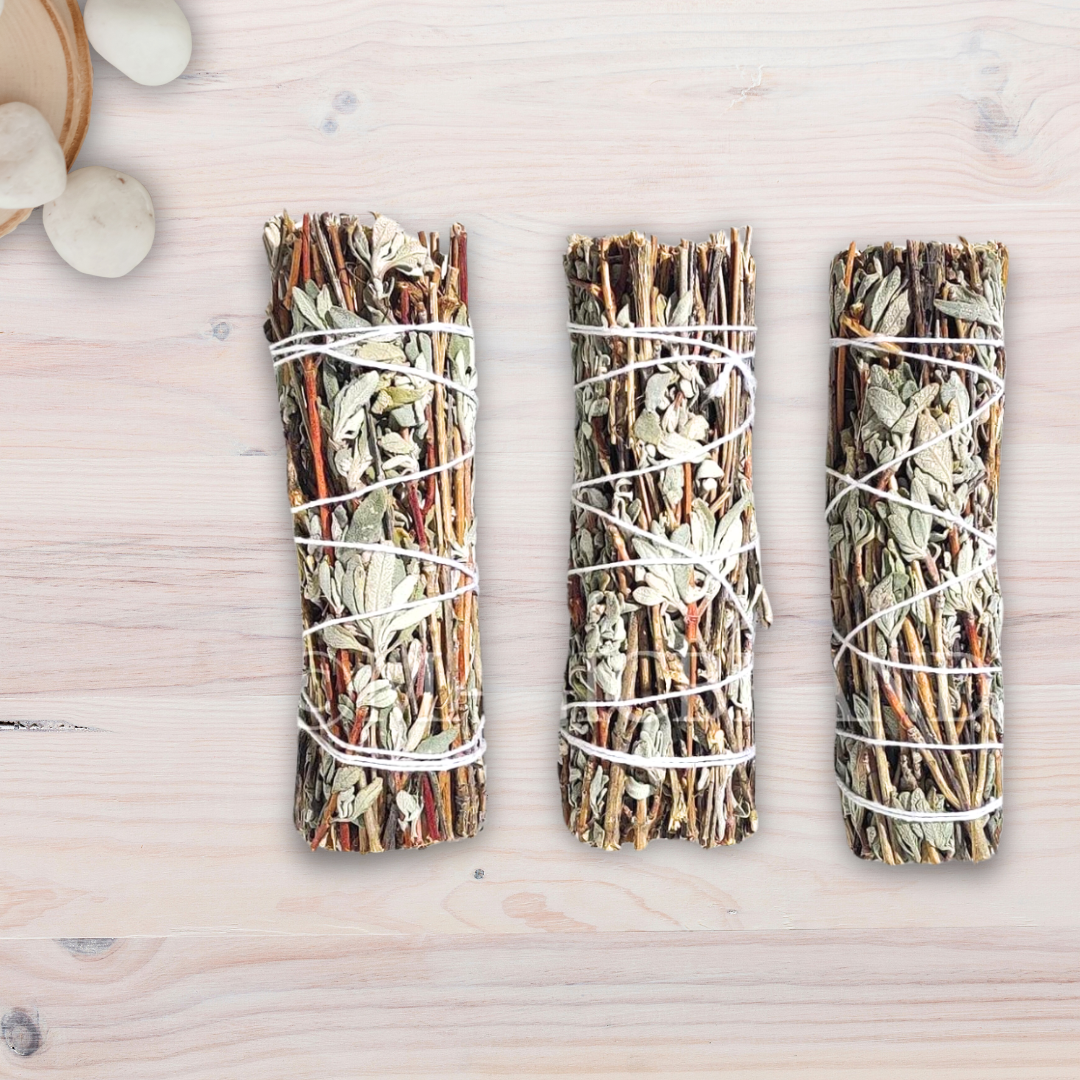 Black Sage & Mugwort Smudging Bundle