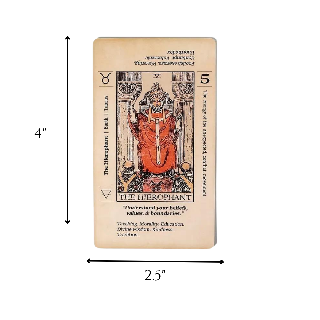 Beginner Tarot Deck with Meanings