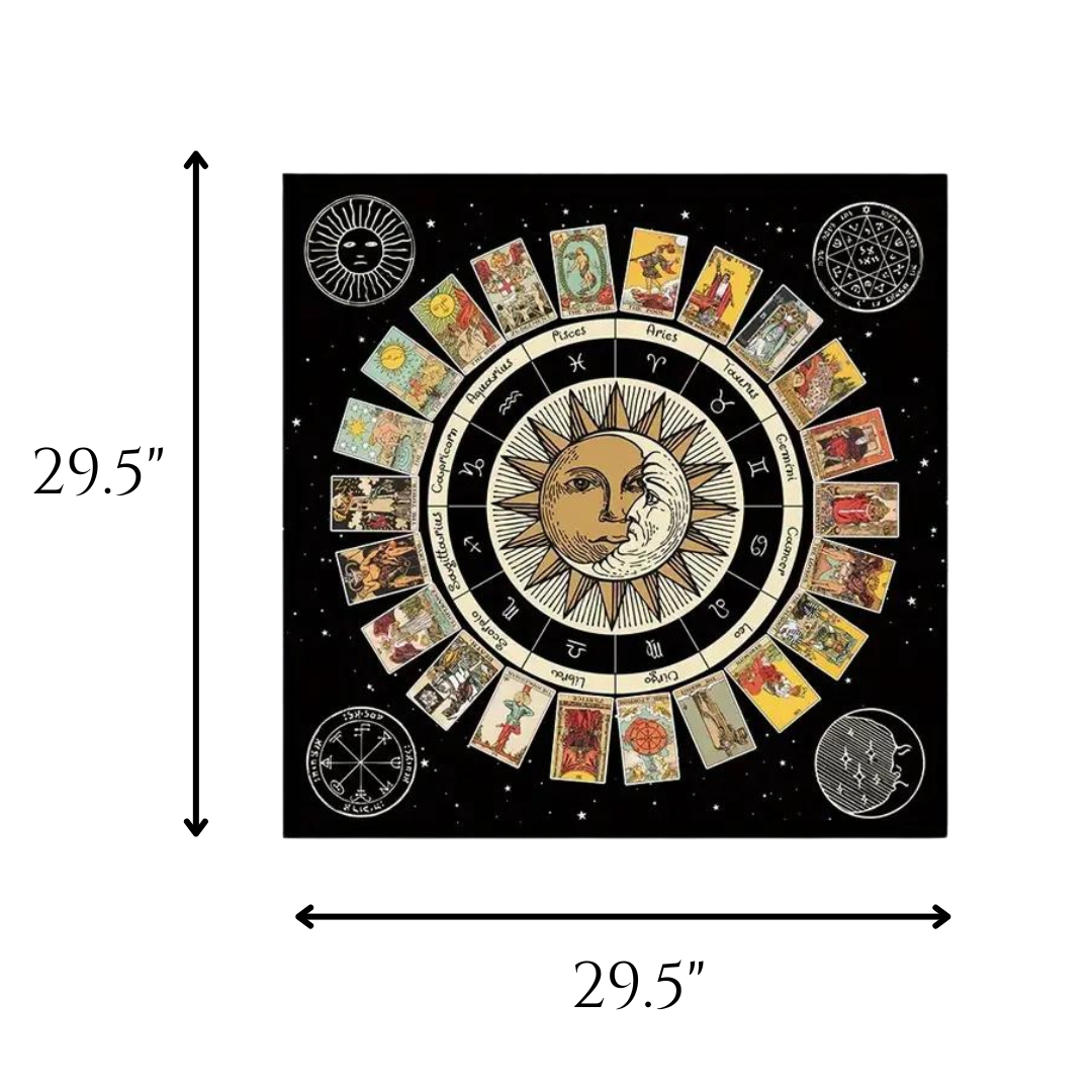 Star Sign Card Altar Cloth