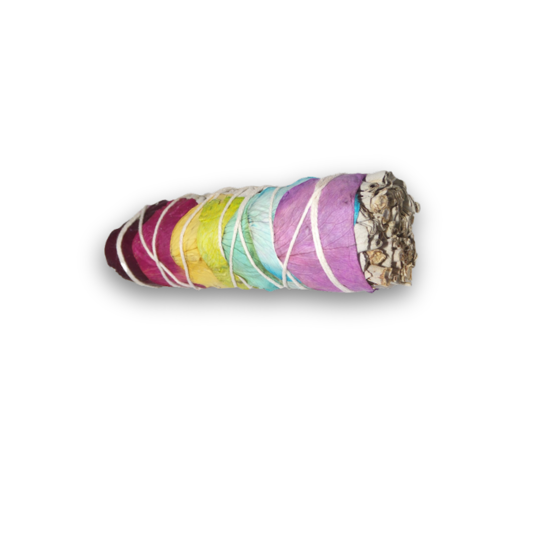 Rose & White Sage Smudging Bundle