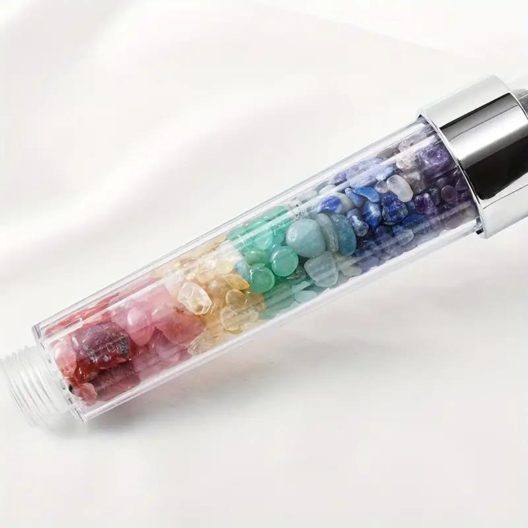 7 Chakra Natural Gemstone Shower Head