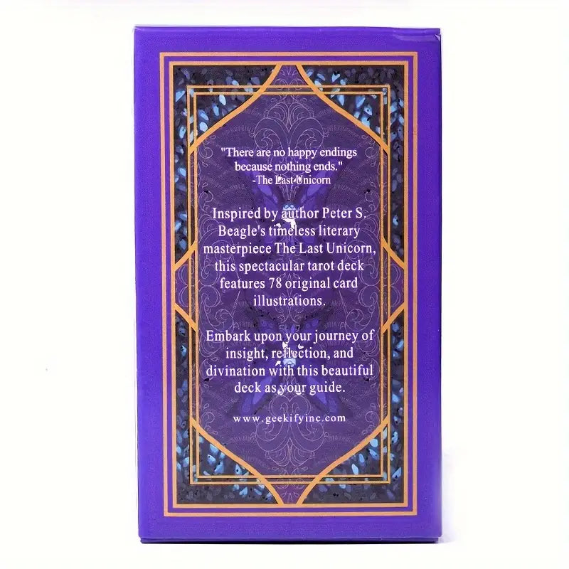 The Last Unicorn Tarot Deck