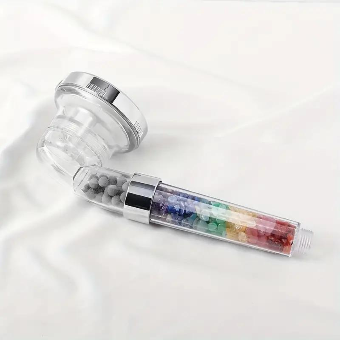 7 Chakra Natural Gemstone Shower Head