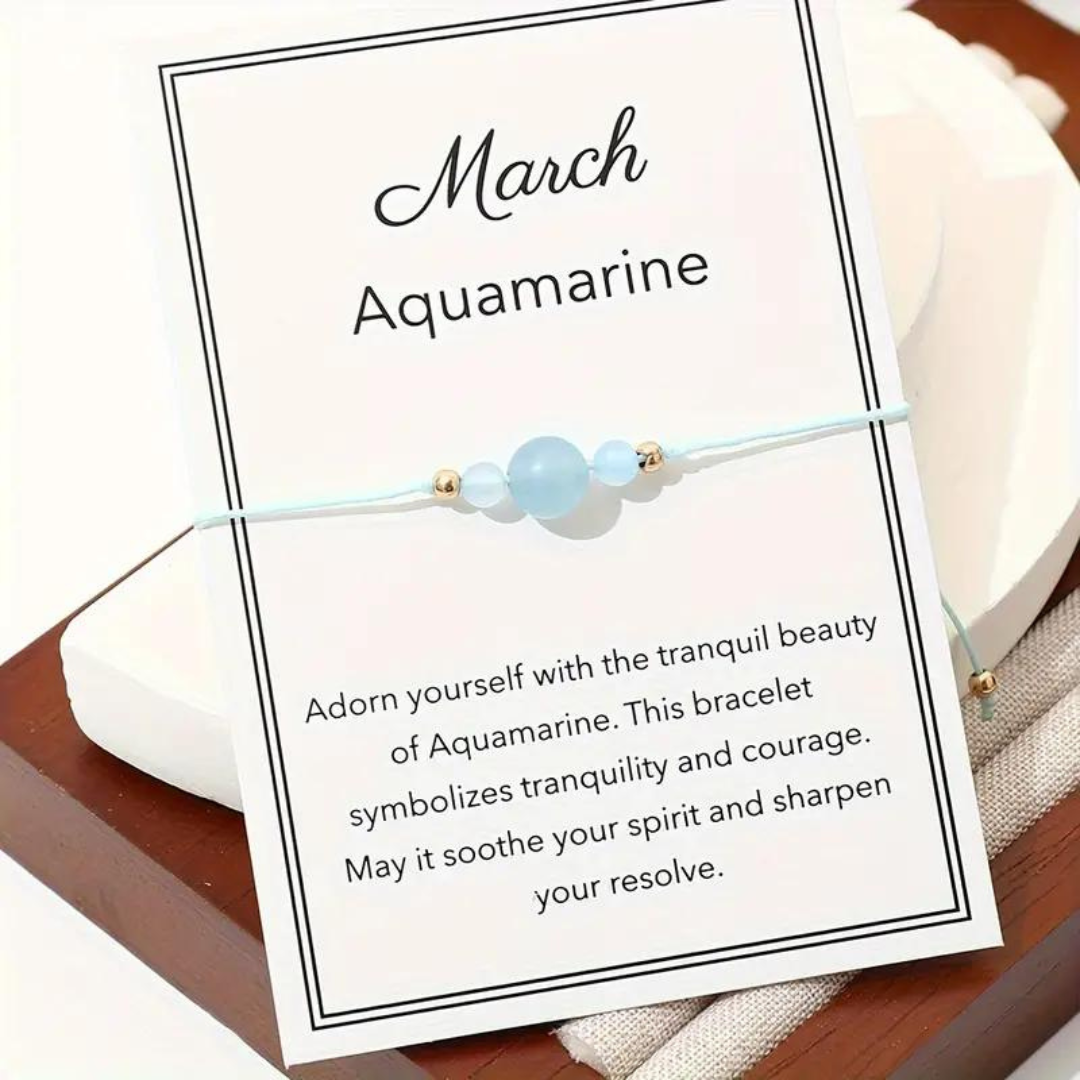 Best Wishes Birthstone Bracelets