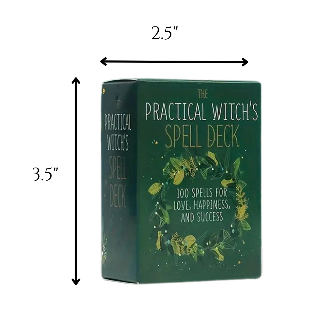 Practical Witch's Spell Deck For Love, Joy & Success